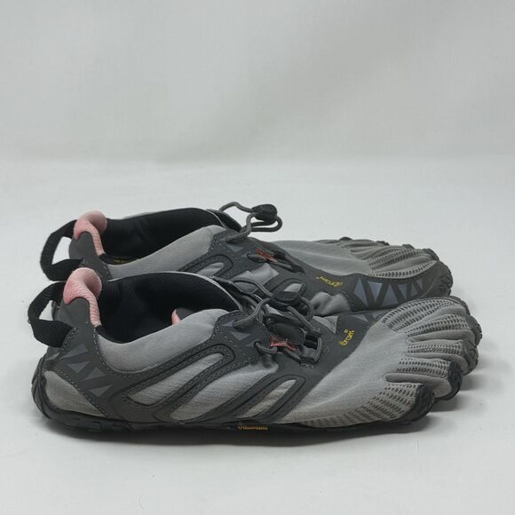 Vibram FiveFingers V-trail Shoes Mens 8 - 8.5 EU 40 Gray Minimalist Barefoot main image 8